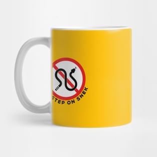 No Step On Snek - Rattlesnake Warning Mug